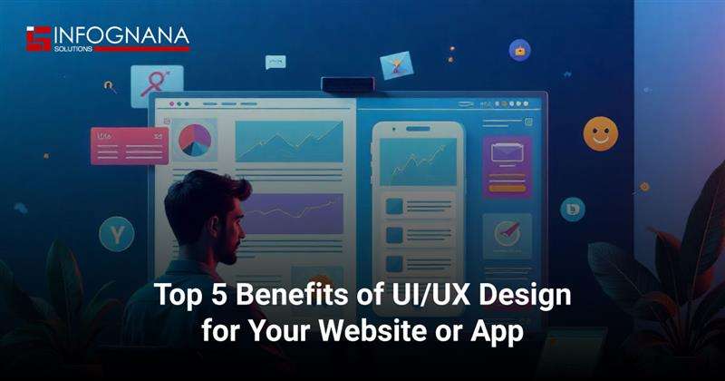 Read more about the article Top 5 Benefits of UI/UX Design for Your Website or App